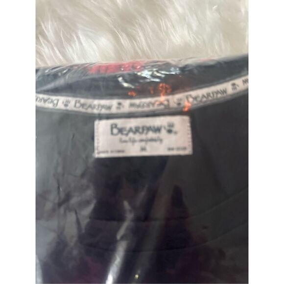 BEARPAW 2 PIECE size medium plaid holiday Christmas PAJAMA SLEEPWEAR SET - Picture 8 of 8